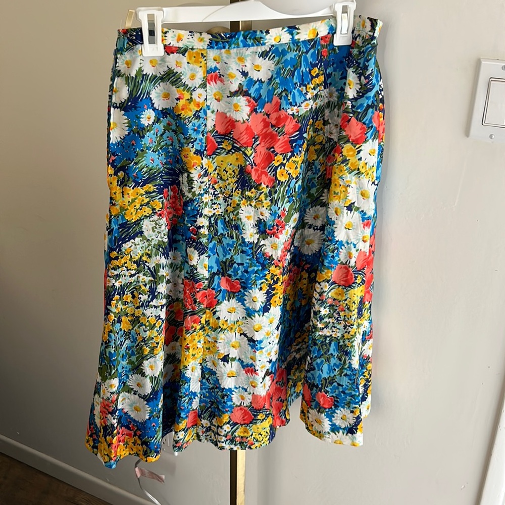 Vintage floral skirt